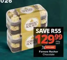 Checkers Ferrero Rocher Chocolate offer