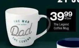 Checkers The Legend Coffee Mug offer