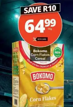 Checkers Bokomo Corn Flakes Cereal offer