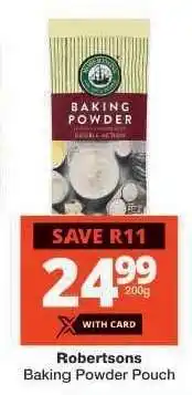Checkers ROBERTSONS Baking Powder Pouch offer