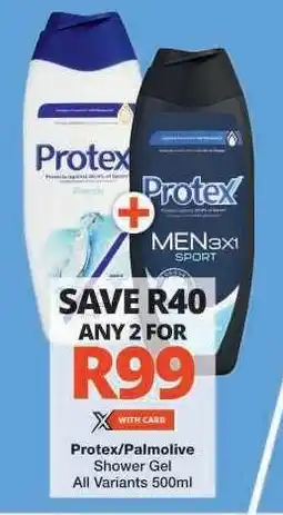 Checkers Protex/Palmolive Shower Gel offer