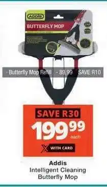 Checkers Addis Intelligent Cleaning Butterfly Mop offer