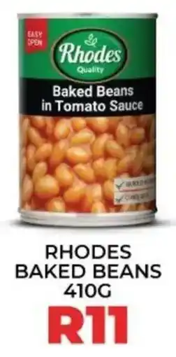 1UP Rhodes Baked Beans in Tomato Sauce offer