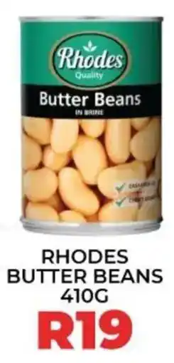 1UP Rhodes Butter Beans offer