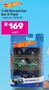 Game Hot Wheels 1:64 Die Car Set 3 Pack 740415 offer