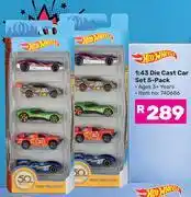 Game Hot Wheels 1:43 Die Cast Car Set 5 Pack 740686 offer