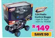 Game Adventure Wgheels 1:24 Radio Control Buggy 792838 offer