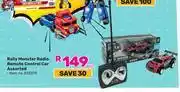 Game Rally Monster Radio Remote Control Car Assorted 823375 offer