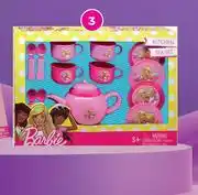Game Barbie 13 Piece Tea Set 779906 offer