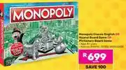 Game Monopoly Classic English Or Mzansi Board Game Or Pictionary Board Game 817870/751182/850032638 offer