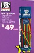 Game RGS Pick Up Sticks 821198 offer