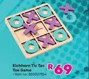 Game Eichhorn Tic Toc Toe Game 850027954 offer