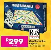 Game RGS Word Scraamble English 836429 offer