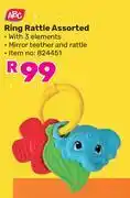 Game ABC Ring Rattle Assorted 824451 offer