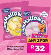 Game Beacon Mallows Assorted-For Any 2 x 135g offer