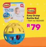 Game Winfun Easy Grasp Rattle Ball 803400 offer