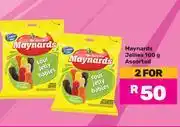 Game Maynards Jellies Assorted-For 2 x 100g offer