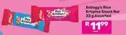 Game Kellogg's Rice Krispies Snack Bar Assorted-220g Each offer
