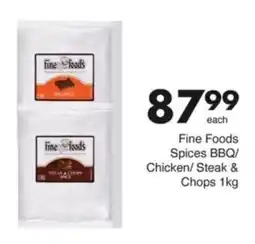 Save Hyper Fine Foods Spices BBQ/ Chicken/ Steak & Chops offer