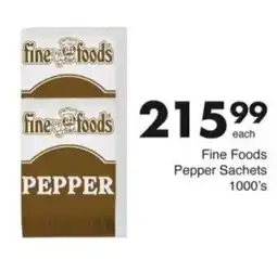 Save Hyper Fine Foods Pepper Sachets offer