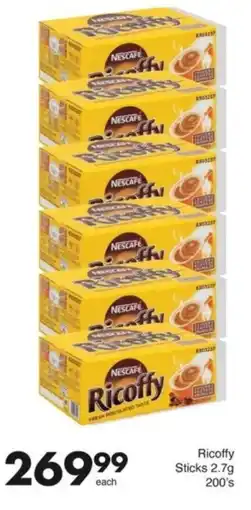 Save Hyper Nescafe Ricoffy Sticks offer