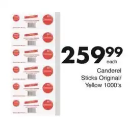 Save Hyper Canderel Sticks Original/ Yellow offer