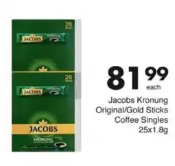 Save Hyper Jacobs Kronung Original/ Gold Sticks Coffee Singles offer