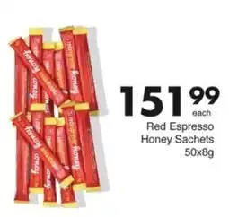 Save Hyper Red Espresso Honey Sachets offer