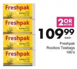 Save Hyper Freshpak Rooibos Teabags offer