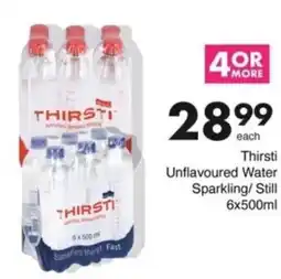 Save Hyper Thirsti Unflavoured Water Sparkling/ Still offer