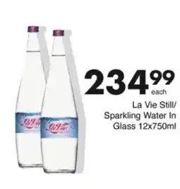 Save Hyper La Vie Still/ Sparkling Water In Glass offer