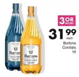 Save Hyper Burtons Cordials offer
