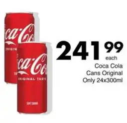 Save Hyper Coca Cola Cans Original offer