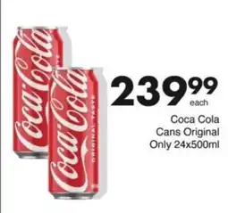Save Hyper Coca Cola Cans Original offer