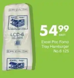 Save Hyper Excel Poc Fomo Tray Hamburger offer