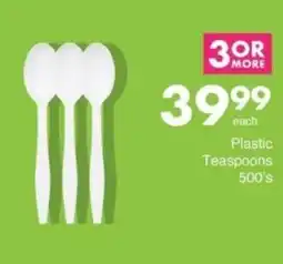 Save Hyper Plastic Teaspoons offer
