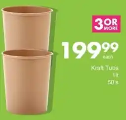 Save Hyper Kraft Tubs offer