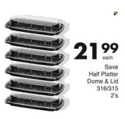 Save Hyper Save Half Platter Dome & Lid offer
