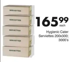 Save Hyper Hygienic Cater Serviettes offer