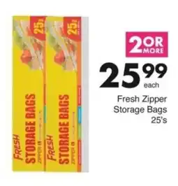Save Hyper Fresh Zipper Storage Bags offer