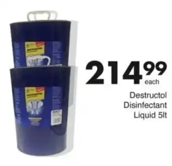 Save Hyper Destructol Disinfectant Liquid offer