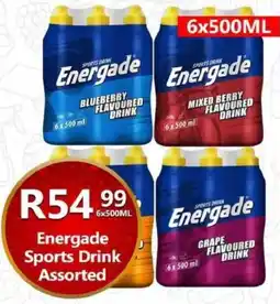 Take 'n Pay Energade Sports Drink Assorted offer