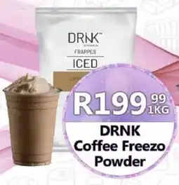 Take 'n Pay DRNK Coffee Freezo Powder offer