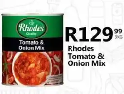 Take 'n Pay Rhodes Tomato & Onion Mix offer