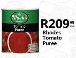 Take 'n Pay Rhodes Tomato Puree offer