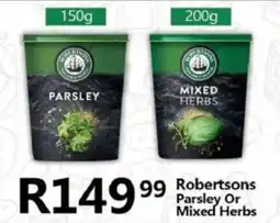 Take 'n Pay Robertsons Parsley Or Mixed Herbs offer