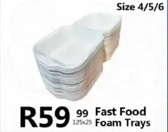 Take 'n Pay Fast Food Foam Trays offer