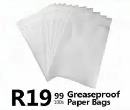 Take 'n Pay Greaseproof Paper Bags offer
