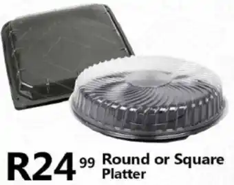 Take 'n Pay Round or Square Platter offer