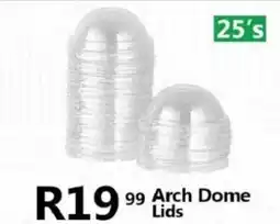 Take 'n Pay Arch Dome Lids offer
